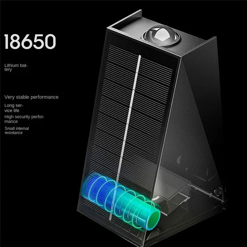 Solar Wall Light Outdoor Up-Down Lighting LED Lamp Solar Wall Washing Lights For Courtyard Garden-New
