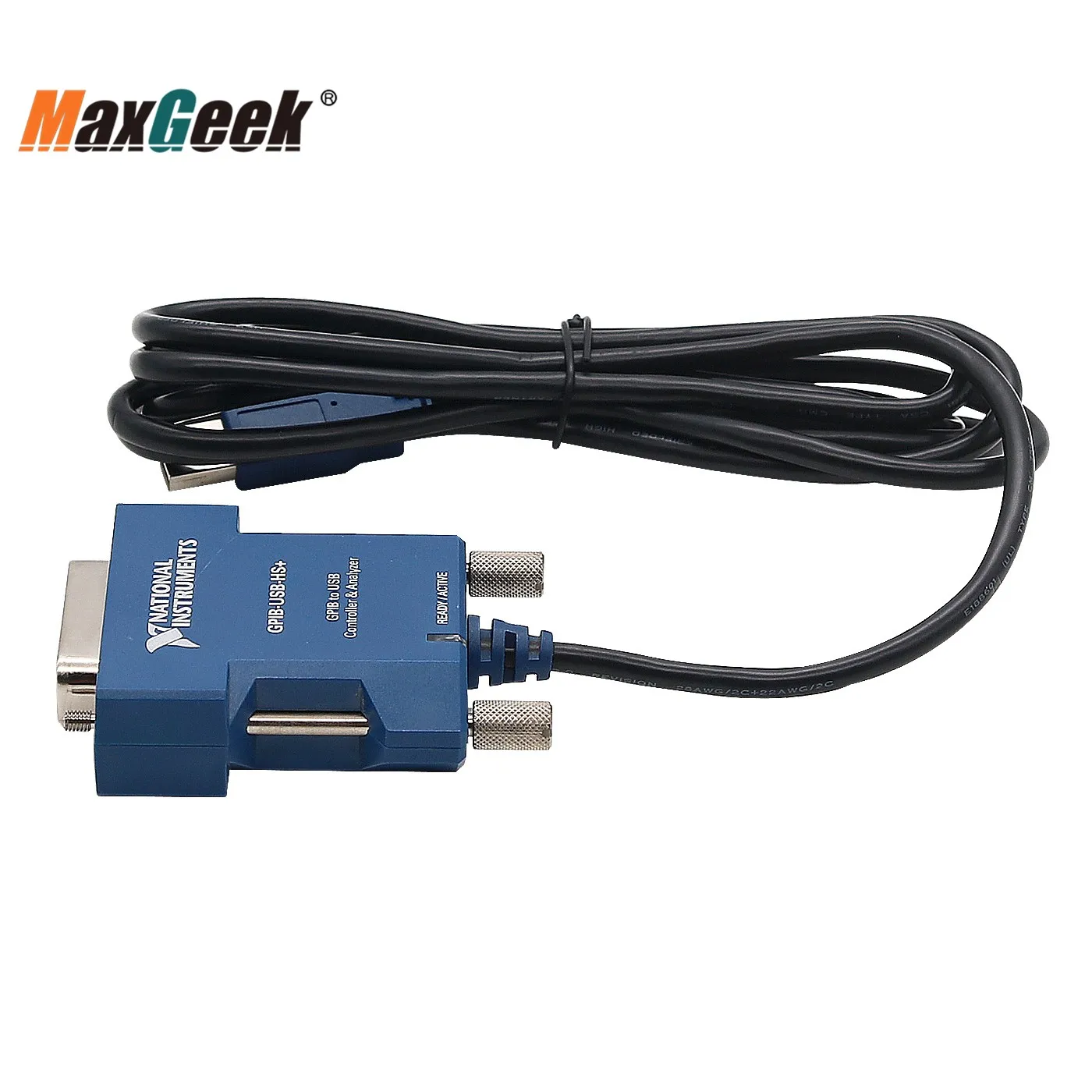 Maxgeek Original GPIB USB Cable for Hi-Speed USB and Analyzer GPIB-USB-HS+ 783368-01