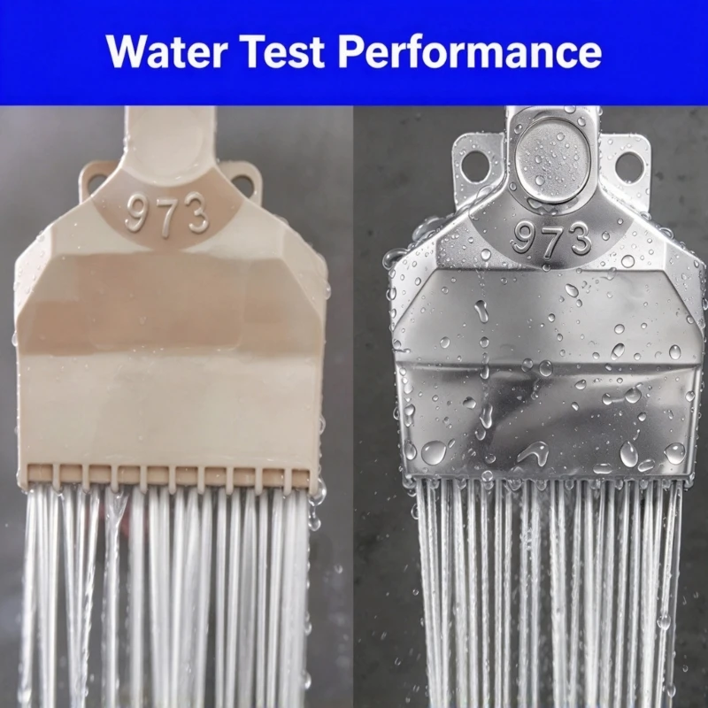 X90F 973 Air Nozzle Stainless Steel for Side-by-Side Multi-Nozzle Installation Tasks