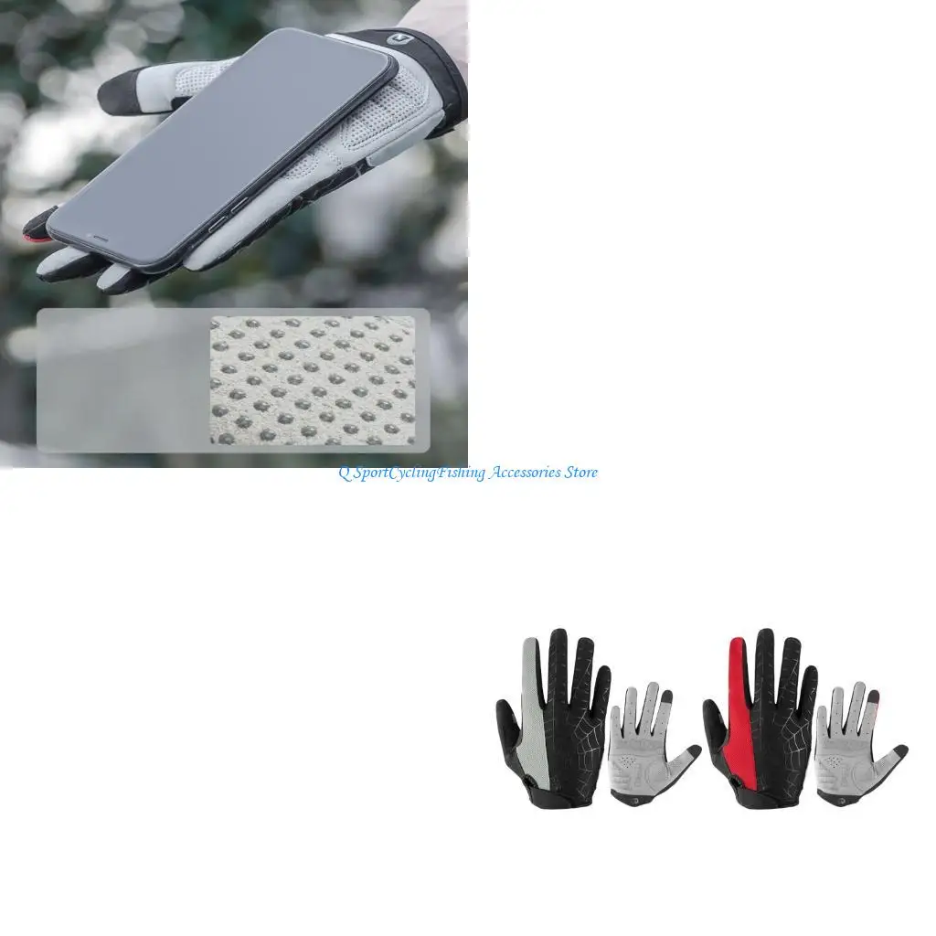 

Thickened Shocked Absorption Paddings Bike Gloves Flexible Half Finger Gloves