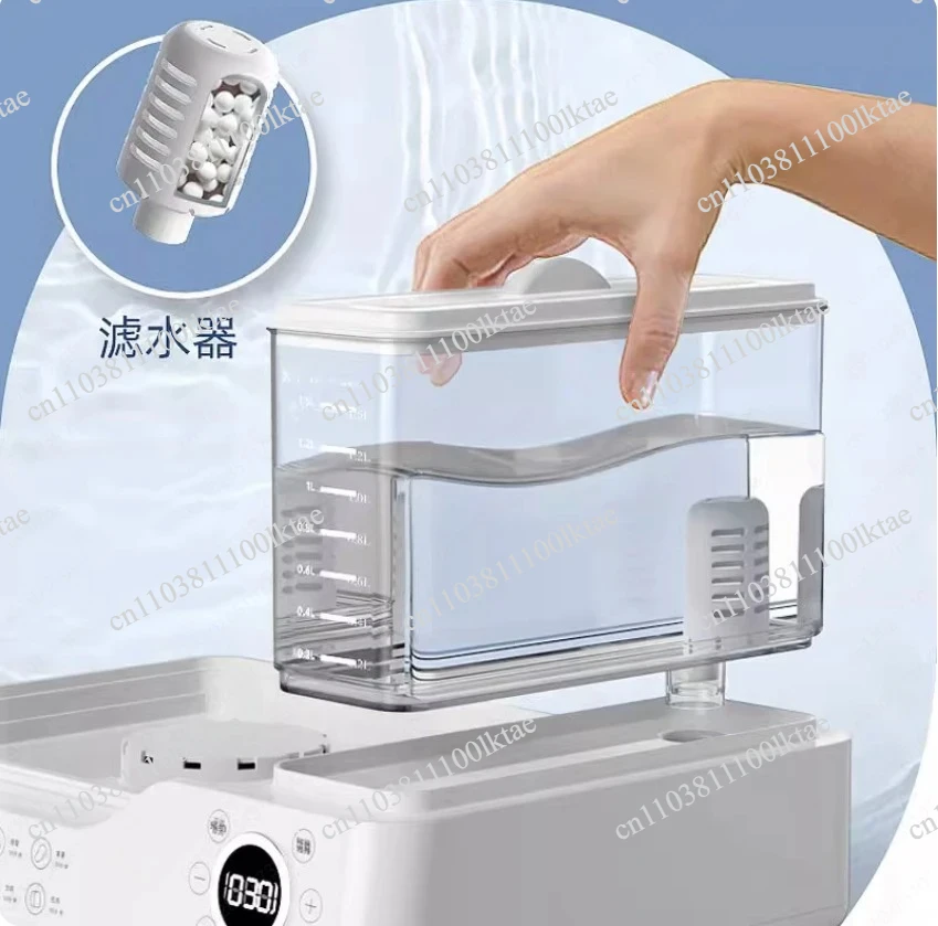 

Electric Steamer with Water Tank for Simmering, Steaming, and Cooking Three-Tier Multifunctional Breakfast Maker for Home Use