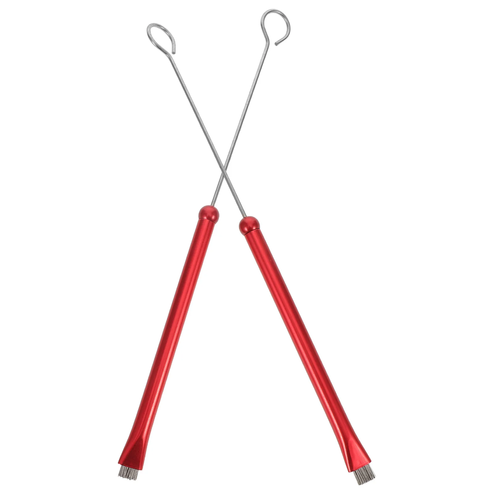 

1Pair Professional Grade Jazz Drum Brushes Lightweight Red Handle Versatile Compatibility for Snare Jazz Drums Music Accessories