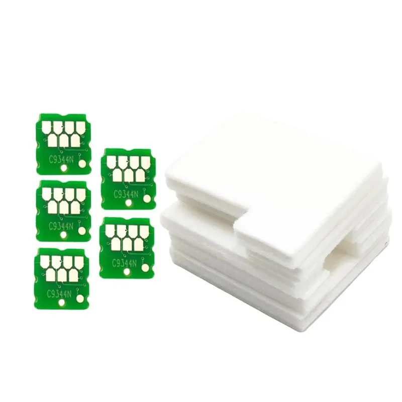 C9344 Maintenance Ink Tank Chip and Sponge For Epson L3560 L3550 L5590 XP-2100 2105 XP-3100 XP-3105 XP-4100 XP-4105 2810 2200