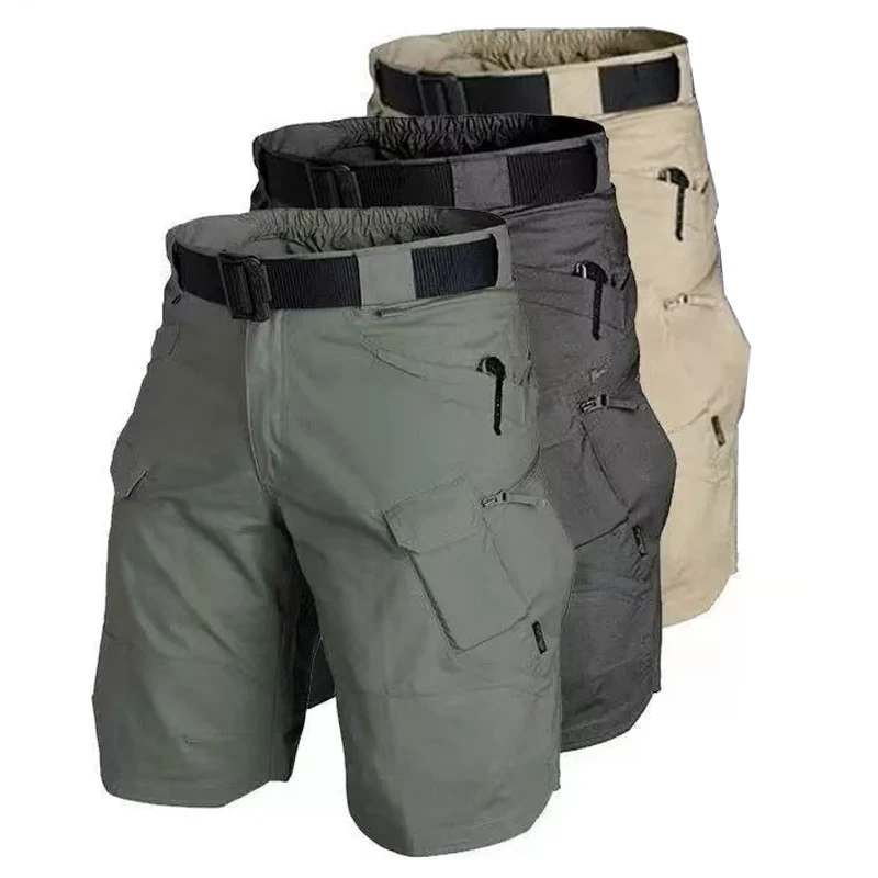 

Мужские уличные шорты Ripstop, тактические боевые шорты для кемпинга, скалолазания, пешего туризма, анти-стойкие, с несколькими карманами, женские брюки, туристические
