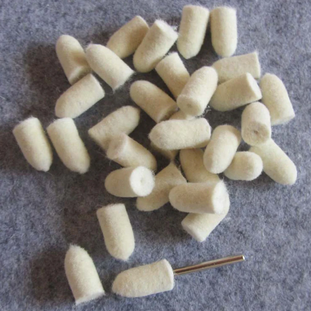 

76Pcs Buffing Pad Kit for Deep Hole Polishing Wood Plastic Metal Non-Metal Surfaces High Grade Furniture Polishing Wheel Set