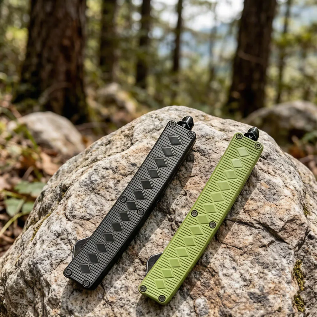 EDC Pocket Knife Zinc Alloy Handle Multitool Outdoor Camping Hiking Fishing Tool Portable Utility Cutter Gadget