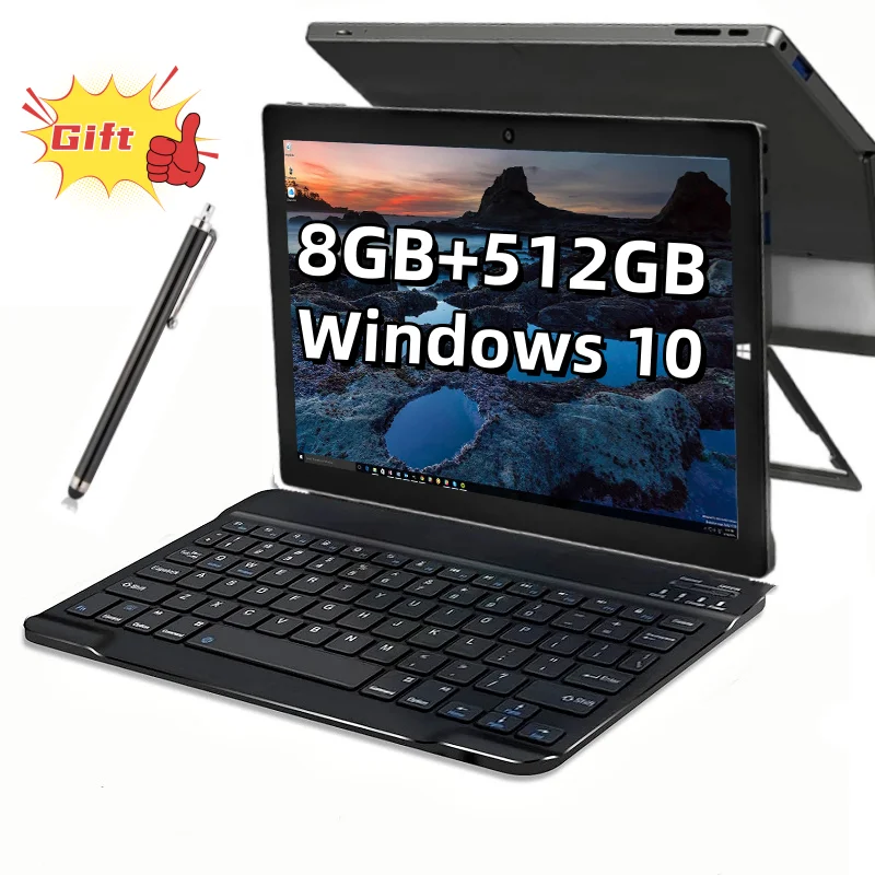 

11.6 INCH 8GB RAM 512GB eMMC ROM WINDOWS 11 TABLET PC PAD1162 Intel Celeron N4120 CPU 1920 x 1080 Pixel WIFI Type C