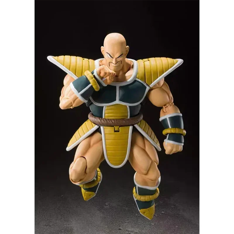 Auf Lager Original Bandai Dragon Ball z s. h. Figuarts Nappa exklusive Farb version Action figur Spielzeug Sammlung Geschenk