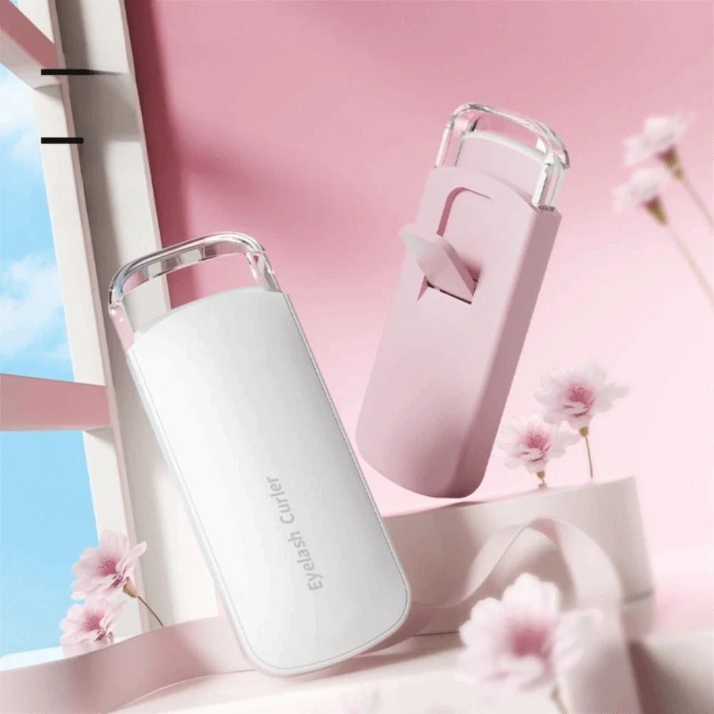 

Long Lasting Electric Eyelash Curler Soft Silicone Portable Lightweight Heated Lash Curling Tool Simple Control USB Rechargeable
