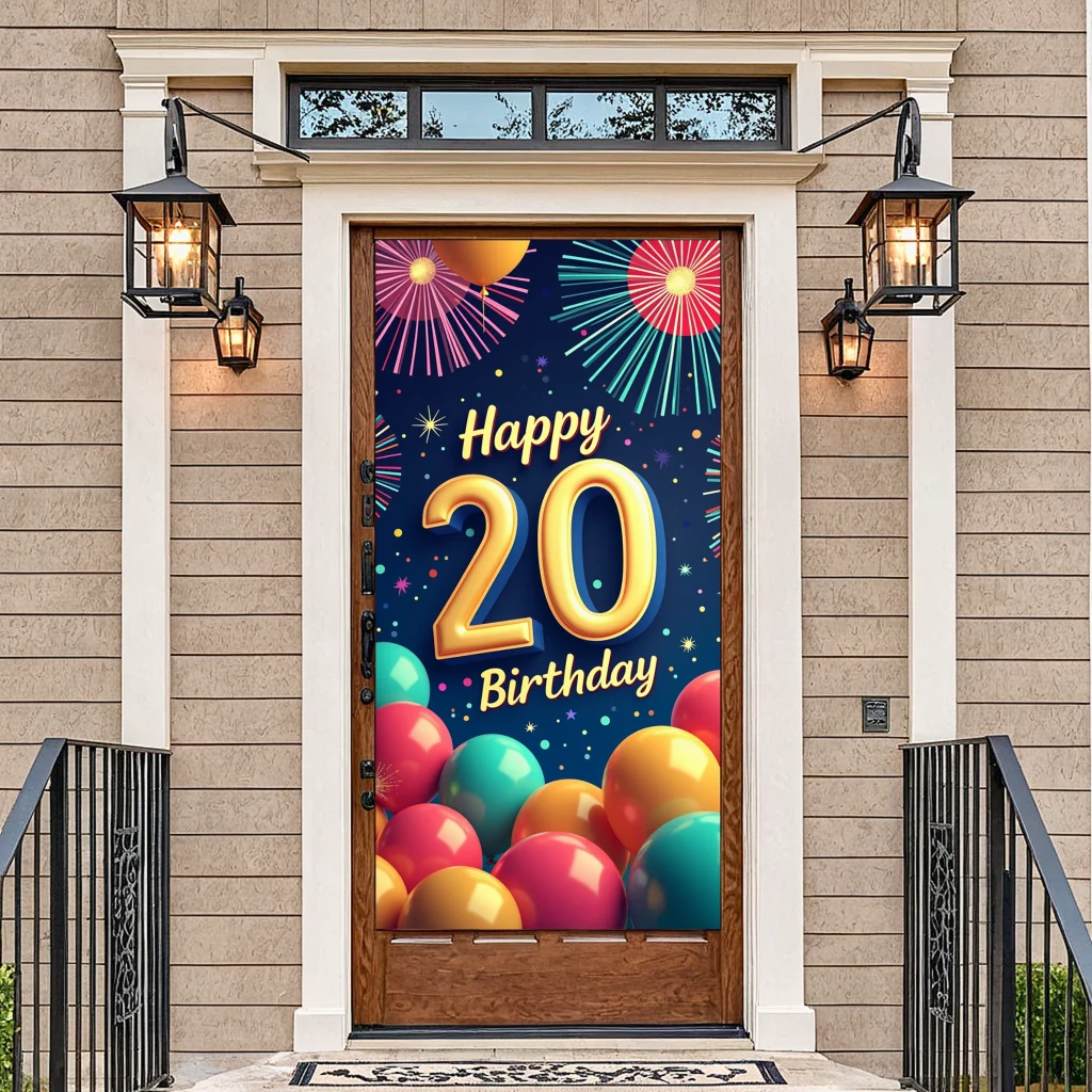 Large Birthday Background Stylish Durable Reusable Milestone Event Affordable Balloons for Event Hosting