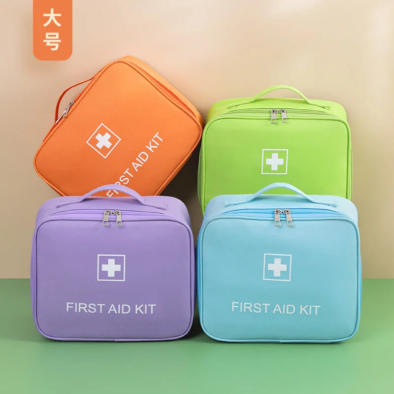 

Epidemic prevention bag Student portable medical first aid kit carry outdoor drug storage box health handbag