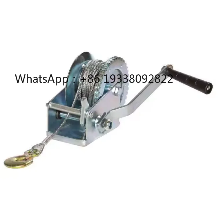 2026-Factory Direct Sale High Quality 2T Hand Winch China Manufacture Cheap Price 24V Cranes Application Steel Wire Rope