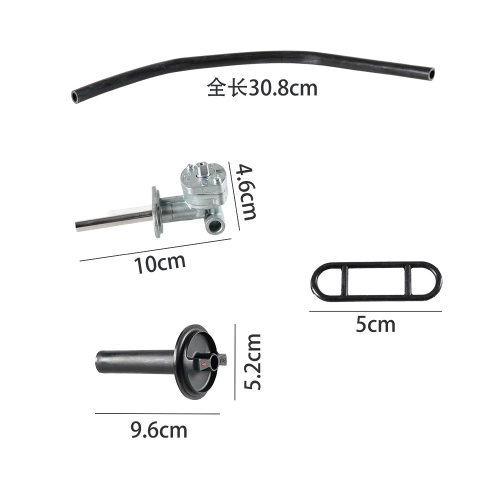 M MATI Fuel Cock Petcock Assy & Lever For Yamaha ATV Grizzly 350 660 Bruin 350 5KM-24500-10-00, Fuel Tank Switch Valve Part