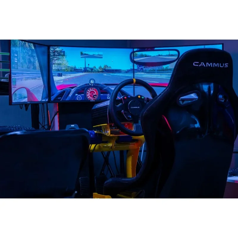 Racing Simulator Direct Drive Gaming Steering Wheel and Pedals PC Game Sim Driving Simulator Kit