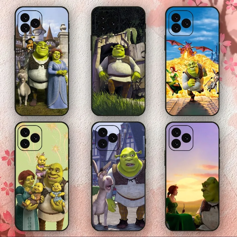 Film S-Shrek Phone Case For iPhone 11 12 13 14 15 Mini Plus Pro Xs Max X S Plus XR Shell