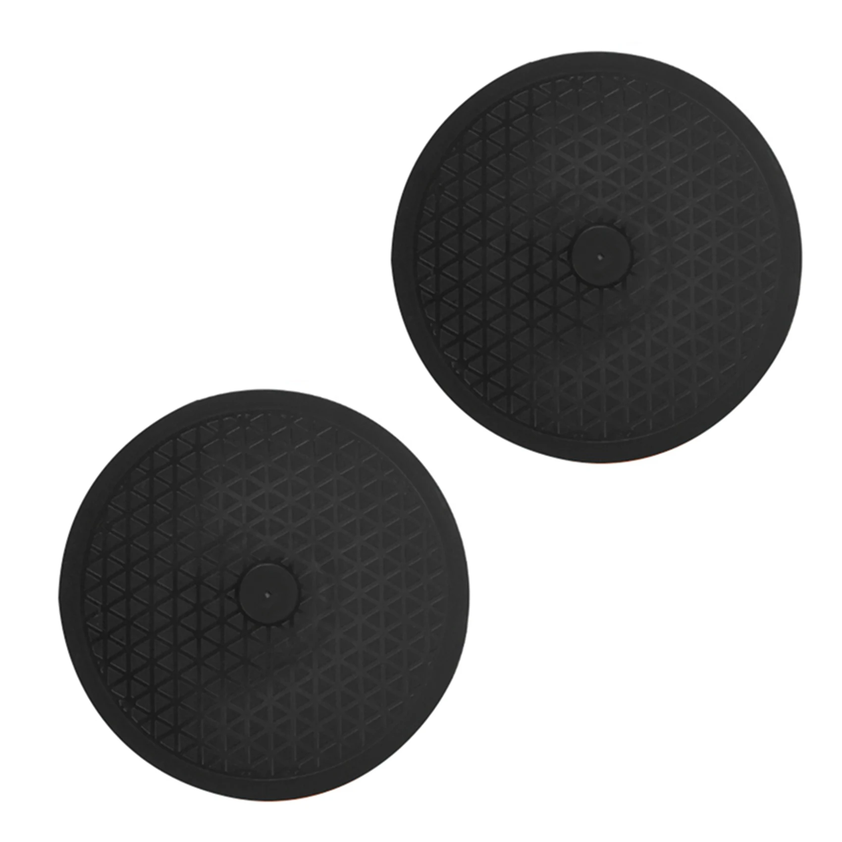 ABFI 2Pcs 12Inch Bonsai Turntable Rotating Plate Wheel Revolving Home Kitchen Display Stand