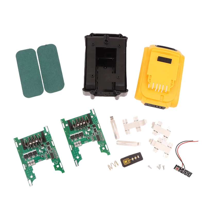 Original 18V/21V 5/10 Cells Lithium Battery Case Circuit Board Type-C For DCB200 DCB201 For Electric Drill Tools