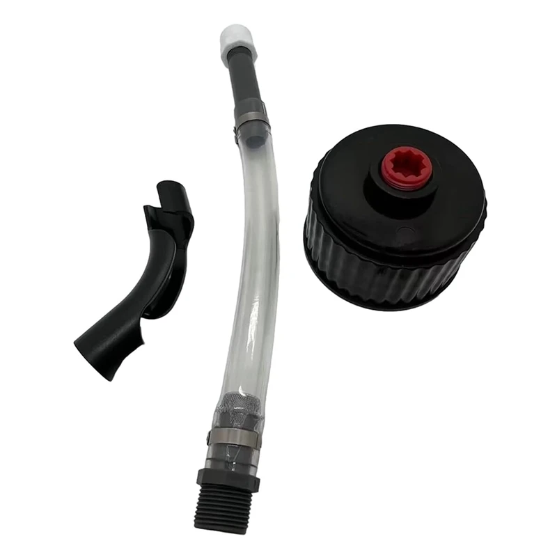 Fuel Fill Hose And Cap Kit Fits 5 Gallon Fuel Tank Fill Hose Jug, LC2 Jug,Fuel Jug Most Car Fuel Tanks Spare Parts Accessories