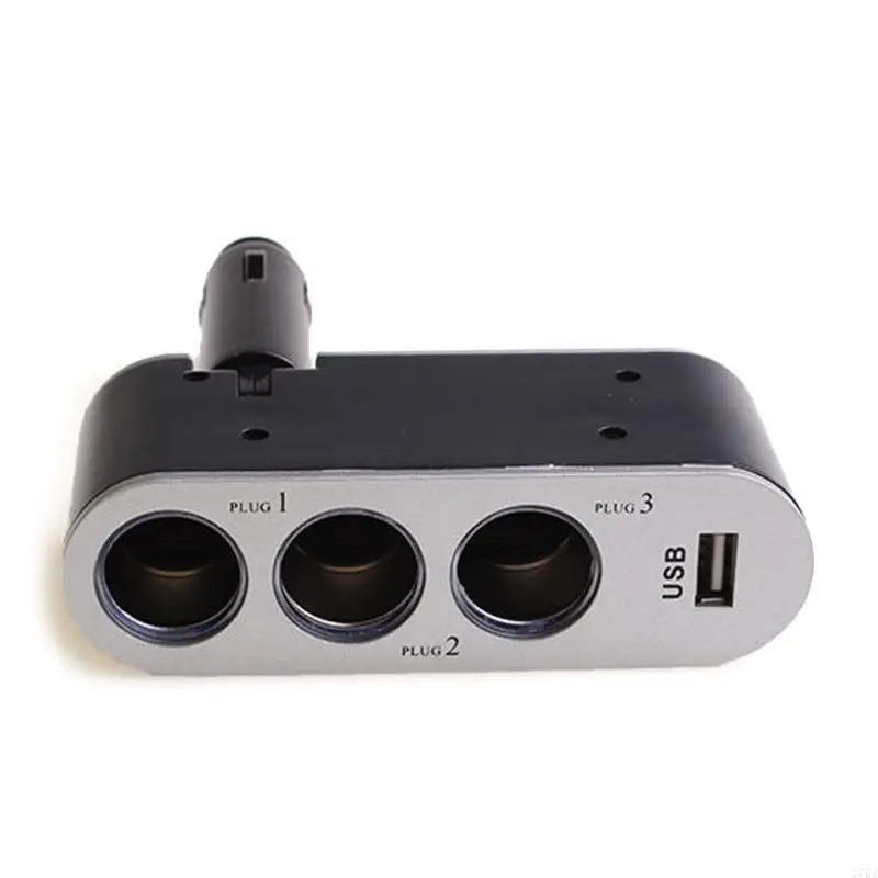 27RA 12V/24V Car Converter 3 Socket Charging Adapter Splitter Adapter