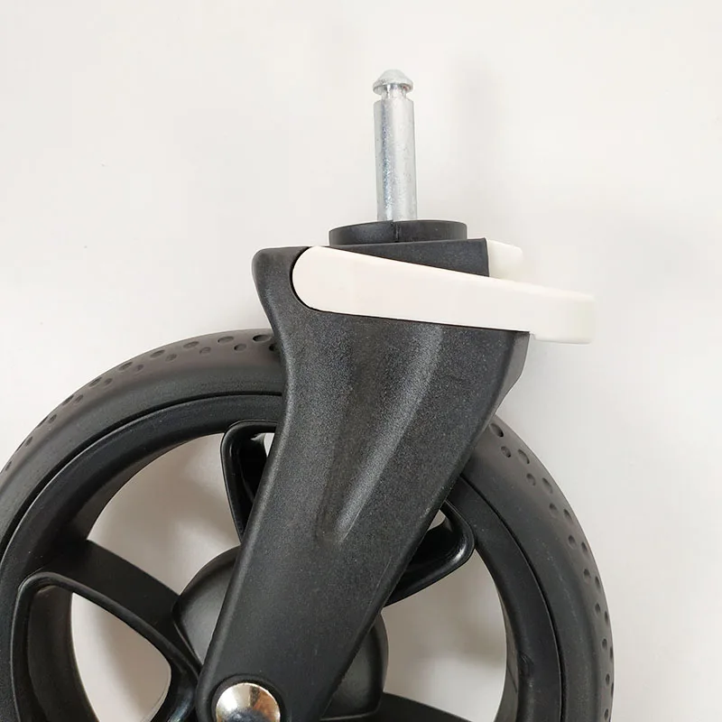 Rueda delantera para cochecito Stokke Xplory V4, V5, V6, X, derecha o izquierda, con eje de soporte de rodamiento, accesorios para cochecito de bebé