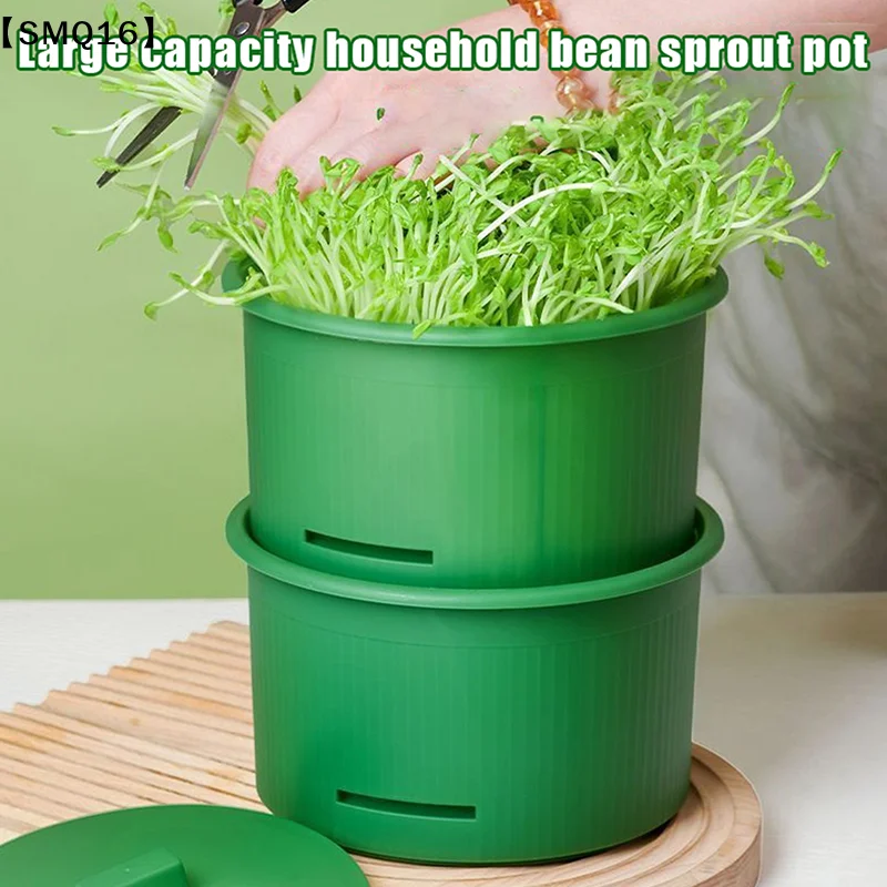 Seed Sprout Tray Garden Hydroponic Peanut Sprouting Box Pea Bean Seedling Sprouter Cat Grass Germination Soilless Planting 【SMQ】