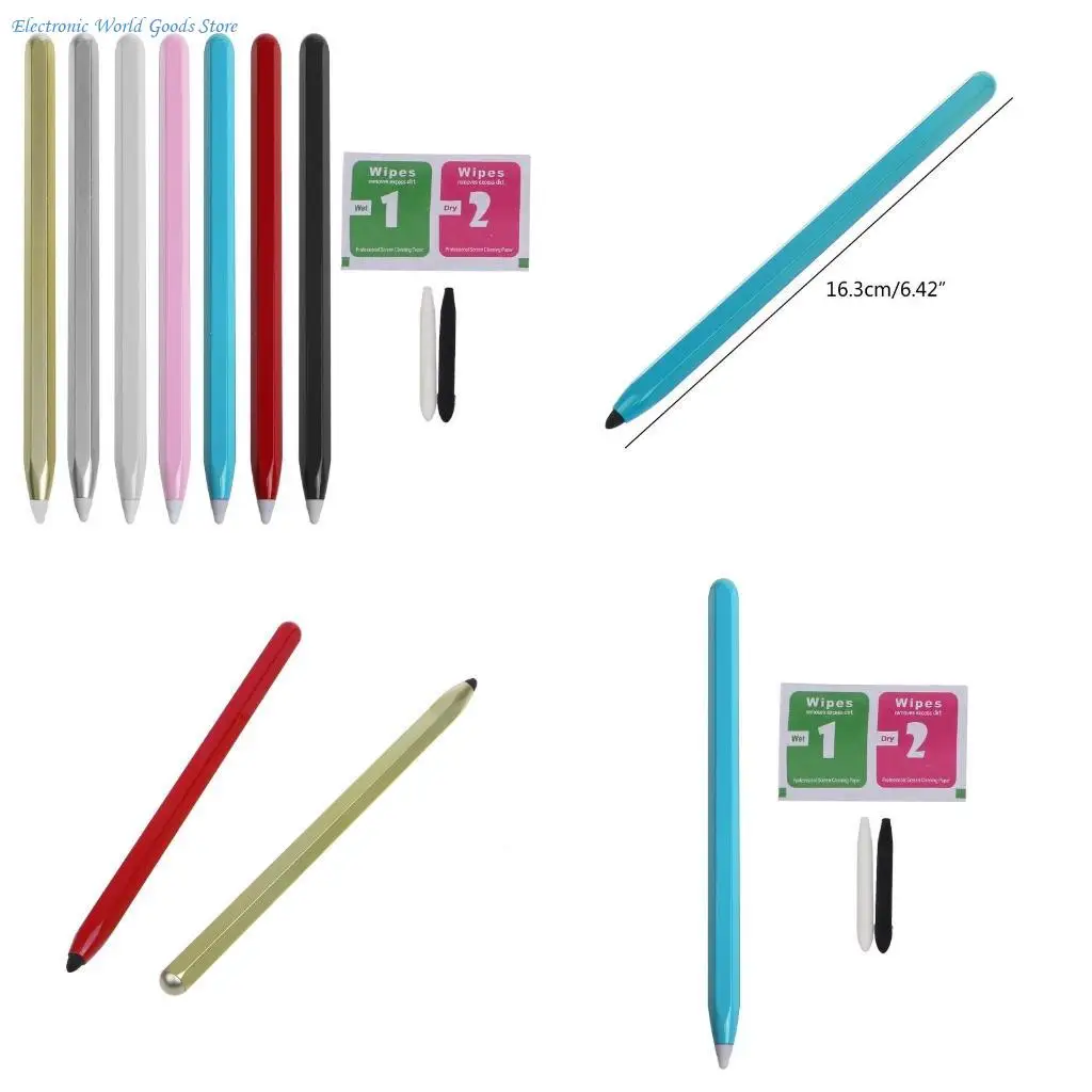 

Универсальный стилус A3PD 2 в 1, прецизионный оптоволоконный стилус для ручек с сенсорным экраном для всех емкостных сенсорных