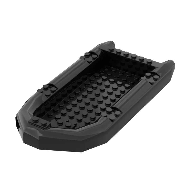 1Pc MOC Parts 62812 Boat Rubber Raft Dinghy 22 x 10 x 3 Compatible Bricks DIY Assmble Building Blocks Particle Kid Puzzle Toy