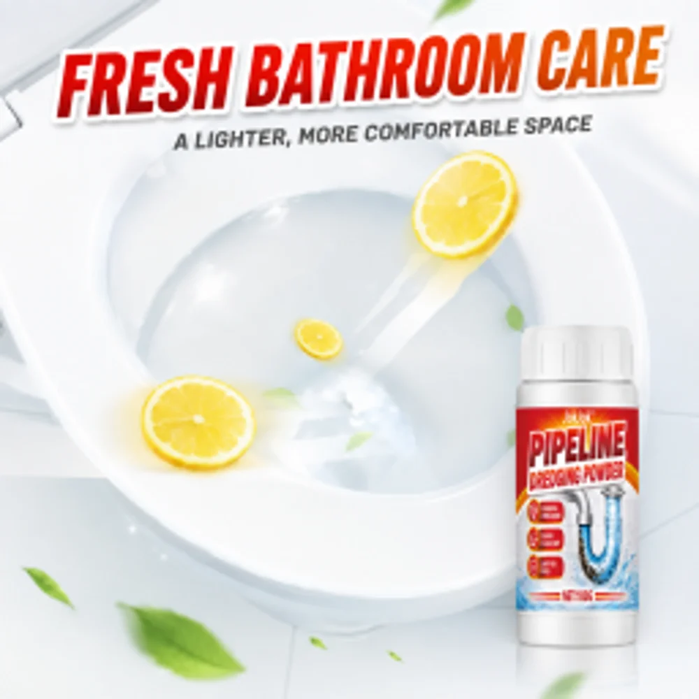 The Powerful Pipe Unclogging Agent And Sewer-Specific Unclogging Powder Effectively Remove Odors And Blockages