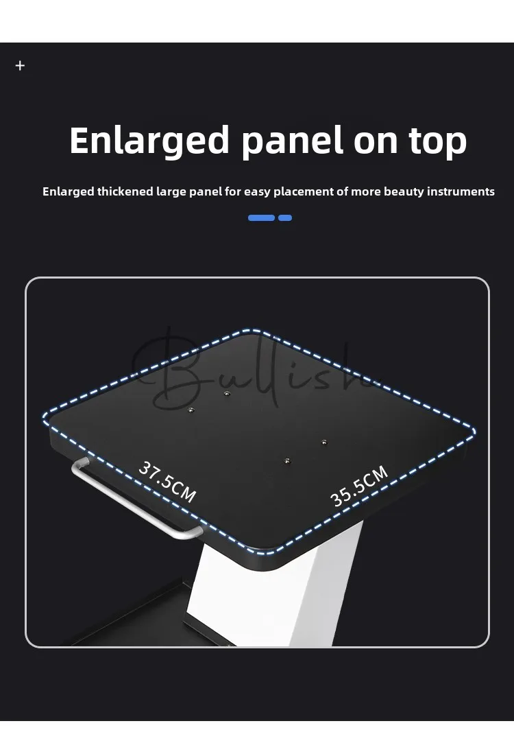 Dental Clinic Cart Shelf Mobile Multifunctional Cart Beauty Instrument Cart
