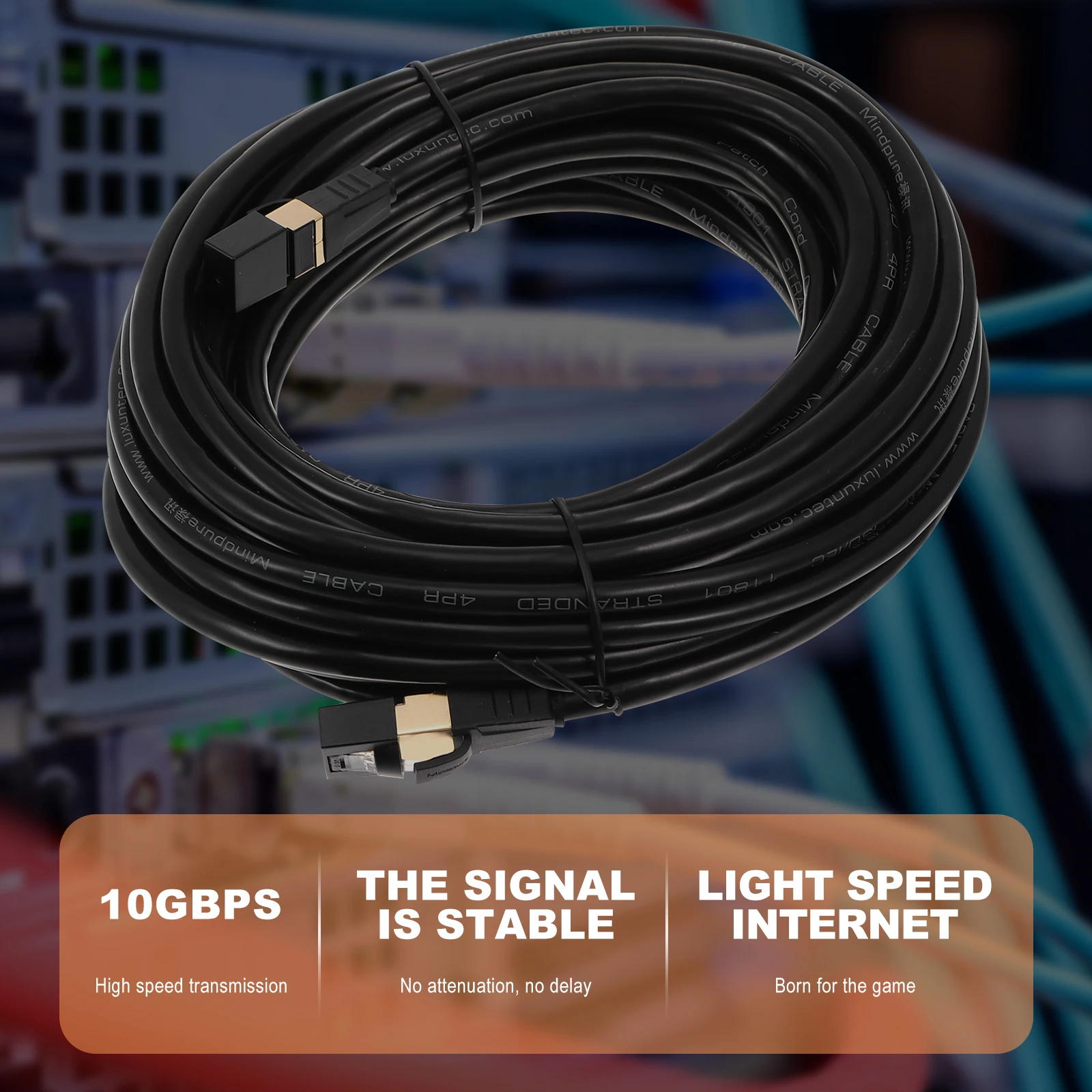 

Fast Streaming Cat 7 Cable Copper Wire Housing for Home Office