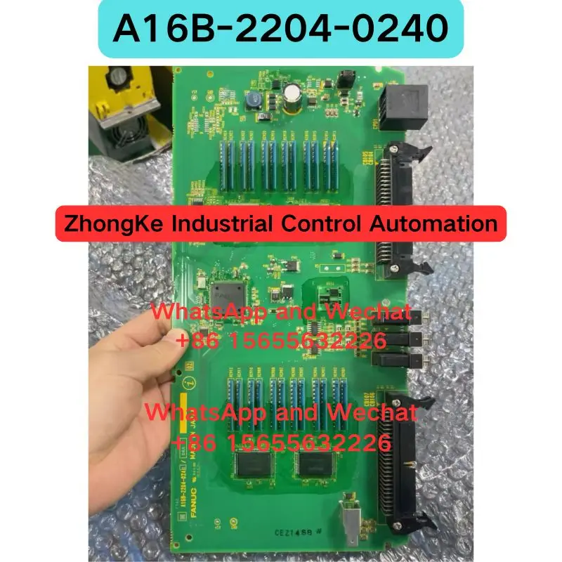 Used A16B-2204-0240 IO control board Functional test OK Fast delivery
