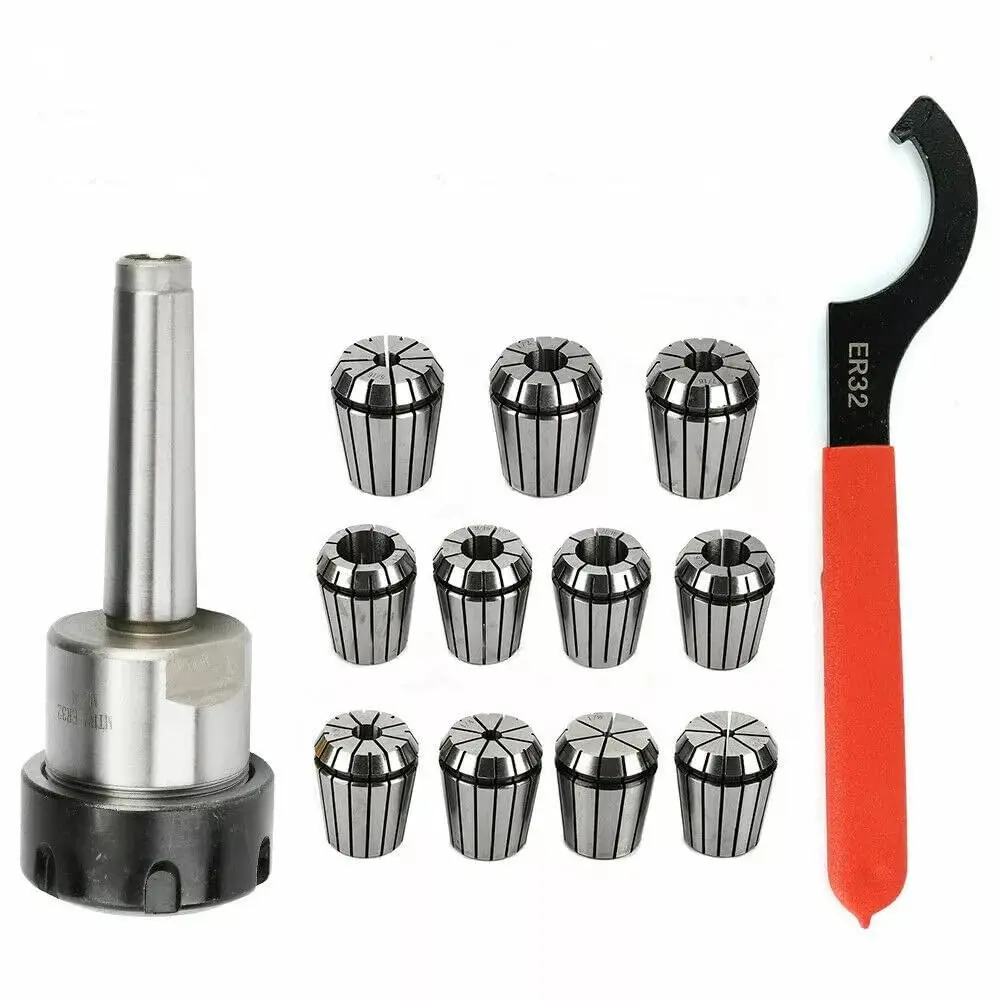 

MT2 ER32 Цанговый патрон с конусом Морзе Держатель инструмента Набор цанг ER32 Набор фрезерных инструментов