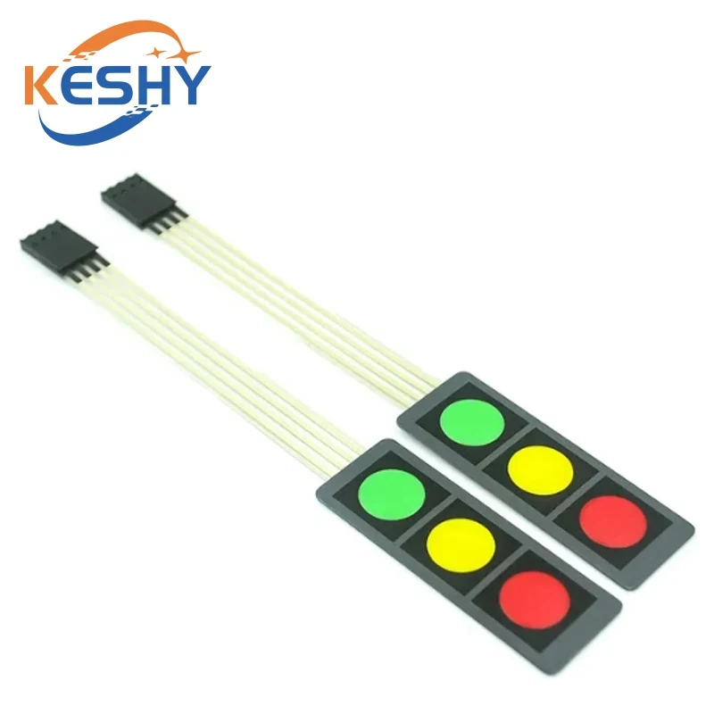 1 2 3 4 5 Key Button Membrane Switch Matrix Array Keyboard Keypad Control Panel Pad DIY Kit For Arduino Smart Car - Image 4