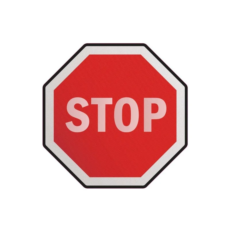 

Traffic Sign USA Stop Wait Stop Sign Road Sticker-
