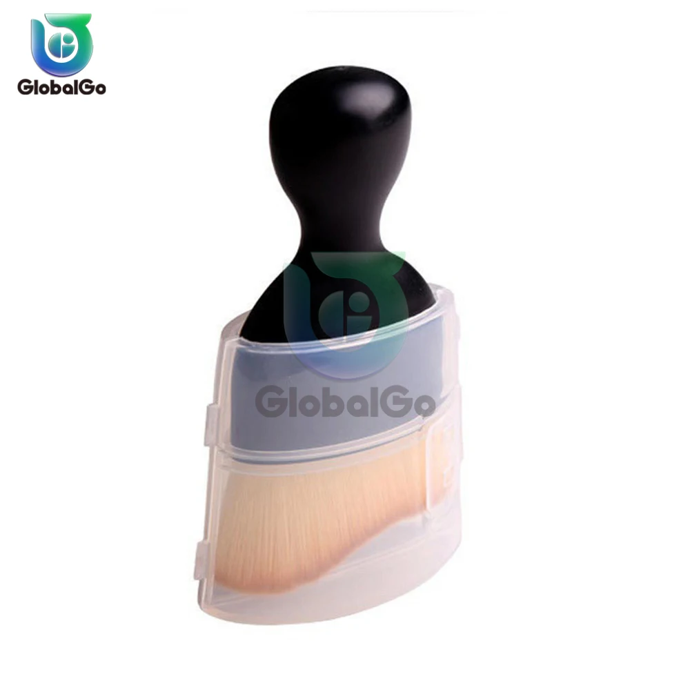 Car Interior Cleaning Brush Center Console Clean Tool Air Outlet Cleaning Soft Brush with Shell Car Crevice Dust Removal Brush