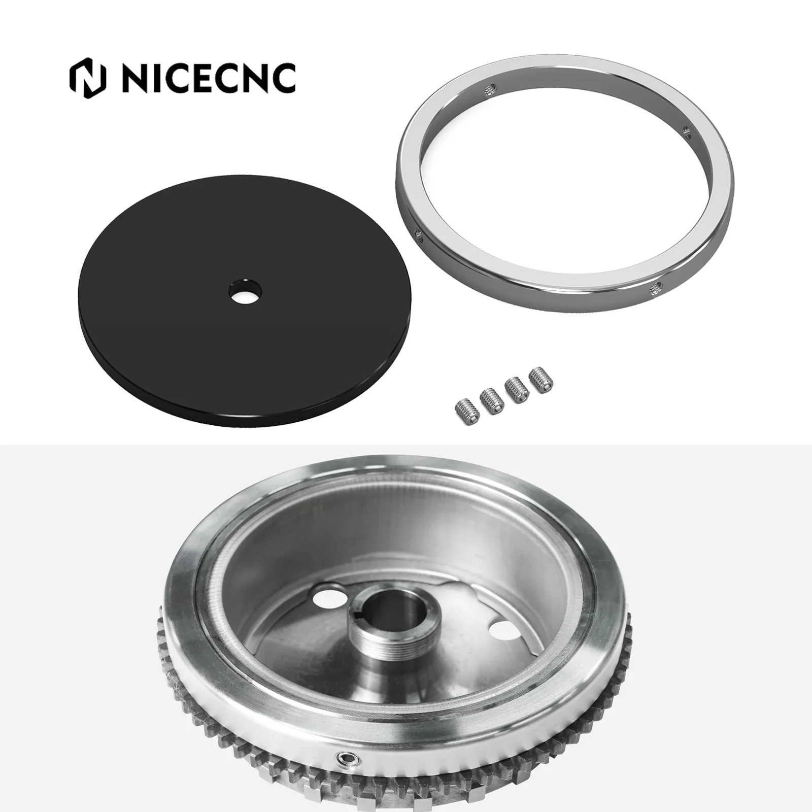 NICECNC For KTM EXC 300 EXC 250 TPI Six Days 2017-2022 EXC 300 TPI XCW TPI 2023 10oz Flywheel Weight For Husqvarna TE 300i