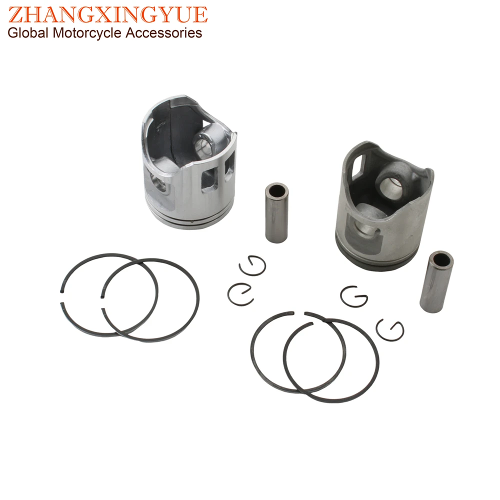52mm 56mm Bws100 Axis100 Aerox100 Nitro100 YW100 Zuma100 Piston Kit For Yamaha Bws Axis Aerox Nitro YW Zuma 100cc 4VP 2T