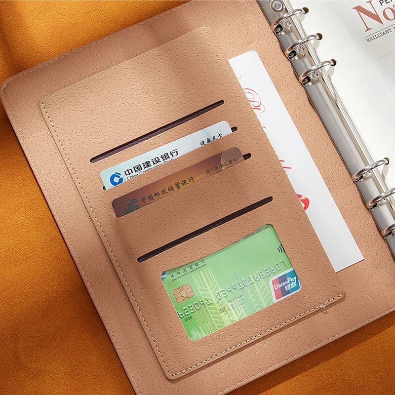 Office A5 Notebook Journal Diary with Binder Notepad Agenda Planner Stationery Organizer Note Book Sketchbook