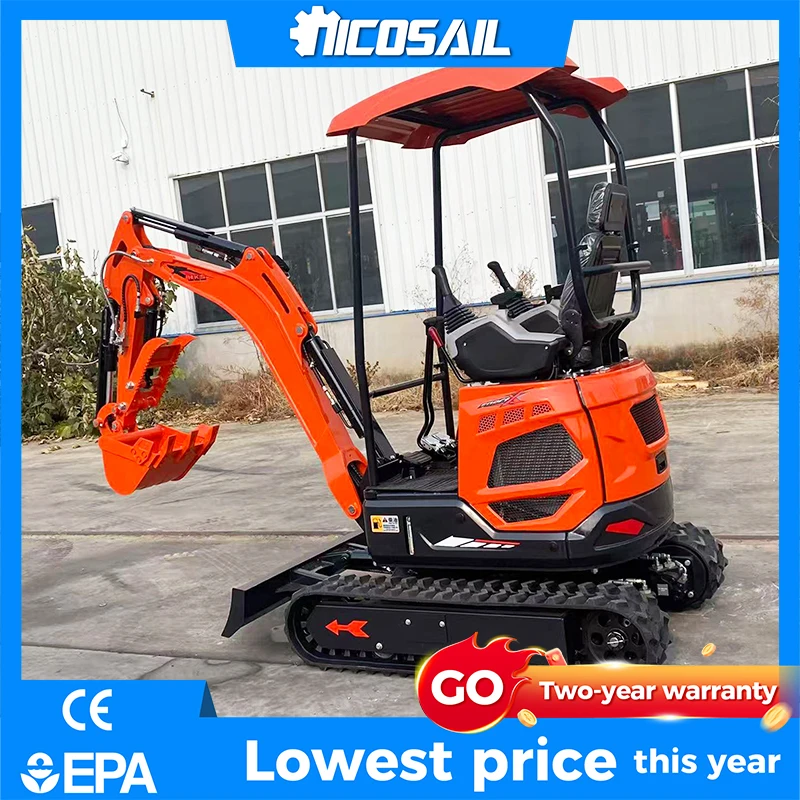 

Мини-экскаватор 1.8 тонны Euro5 CE, мини-погрузчик, бесплатная доставка, малогабаритный экскаватор 1800 кг для продажи