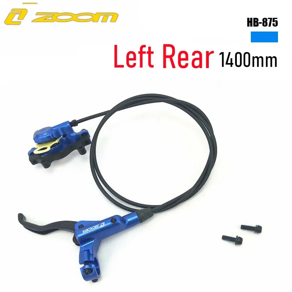 ZOOM HB875 MTB Fiets Hydraulische Schijfrem Set 800/1400mm Links Voor/Rechts Achter Mountainbike oliedruk - afbeelding 1