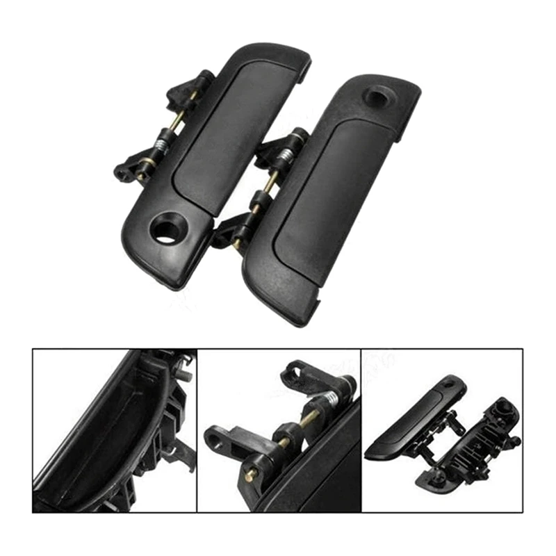 4X Car Front Outer Door Handle For Suzuki Baleno Esteem Cultus Maruti Baleno Chevrolet Cassia 1995-2001 82820-60G00