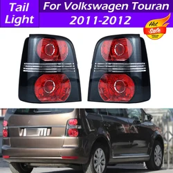 Left Right Car Rear Tail Light Tail Lamp Housing Cover Brake Light Cover Shell For Volkswagen VW Touran 2011 2012 Without Bulbs