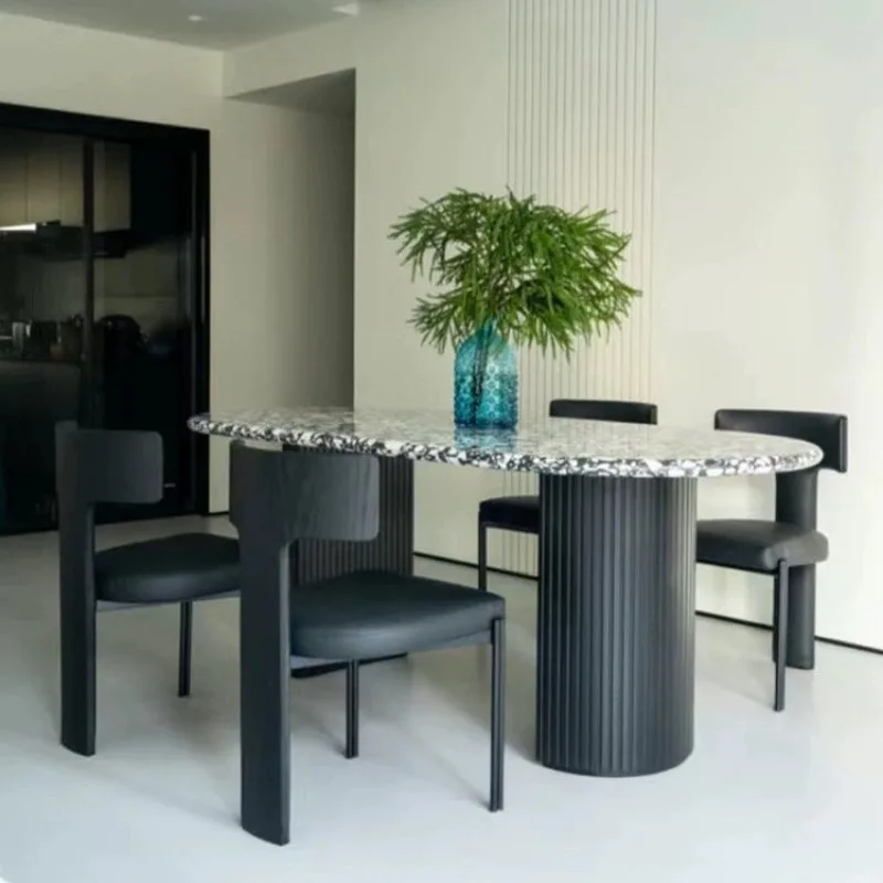 

Italian Designer Dining Chair Modern Living Room Chair with Backrest Minimalist Vanity Seat for Bedroom Elegant Home Furniture