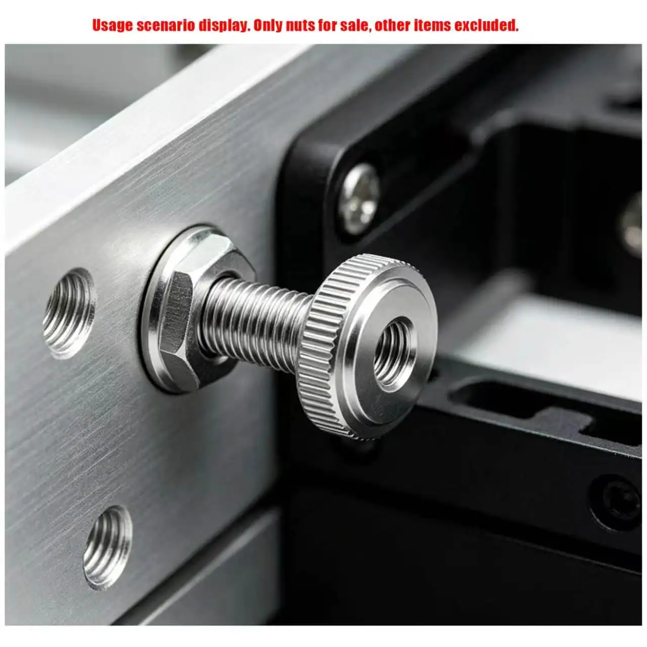 M2 M2.5 M3 M4 M5 M6 M8 M10 Flat Head Nut 304 Stainless Steel GB807 Knurled Thin Nut Hand Tight Flat Head Thumb Nut