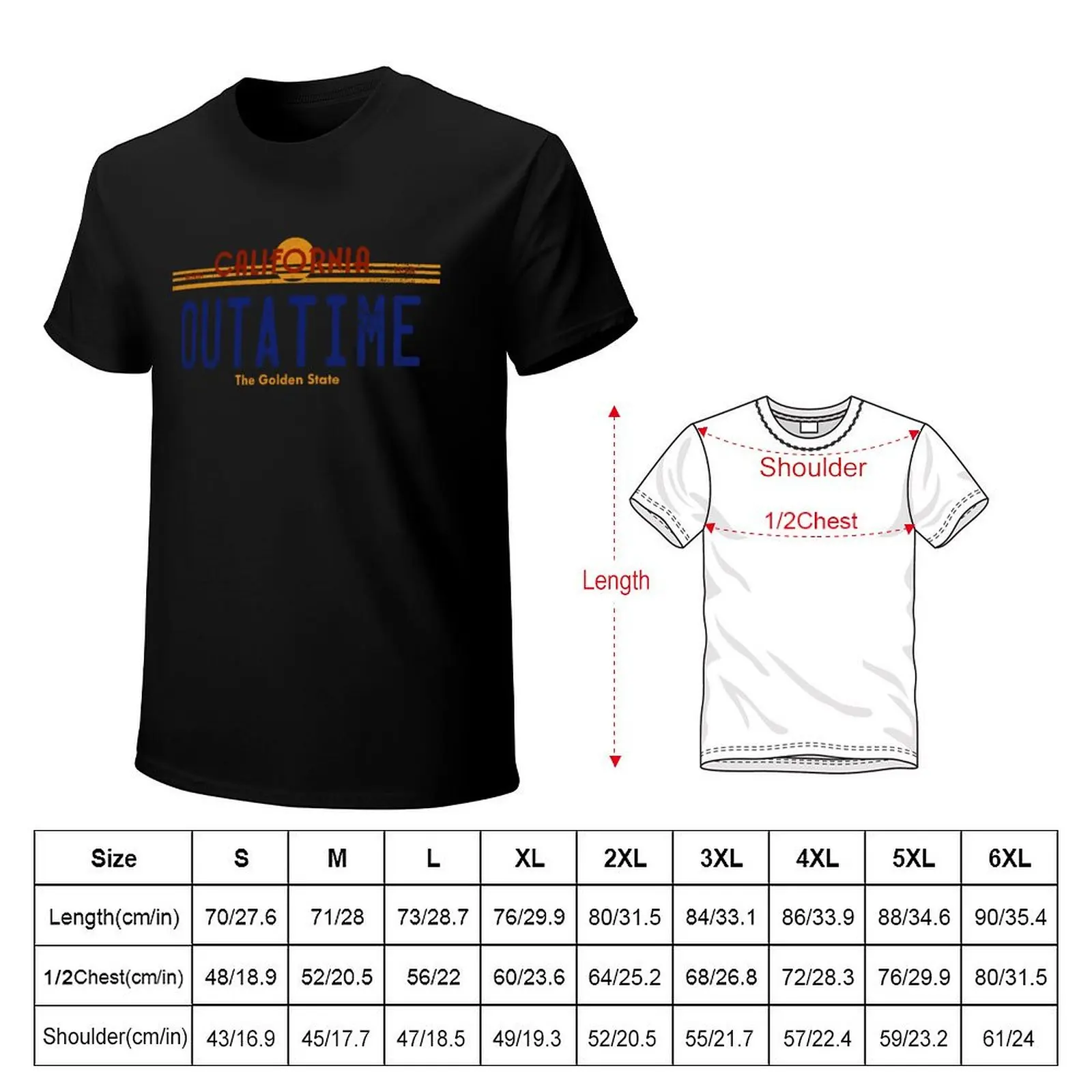 Outatime T-Shirt man t shirt graphic T-Shirt
