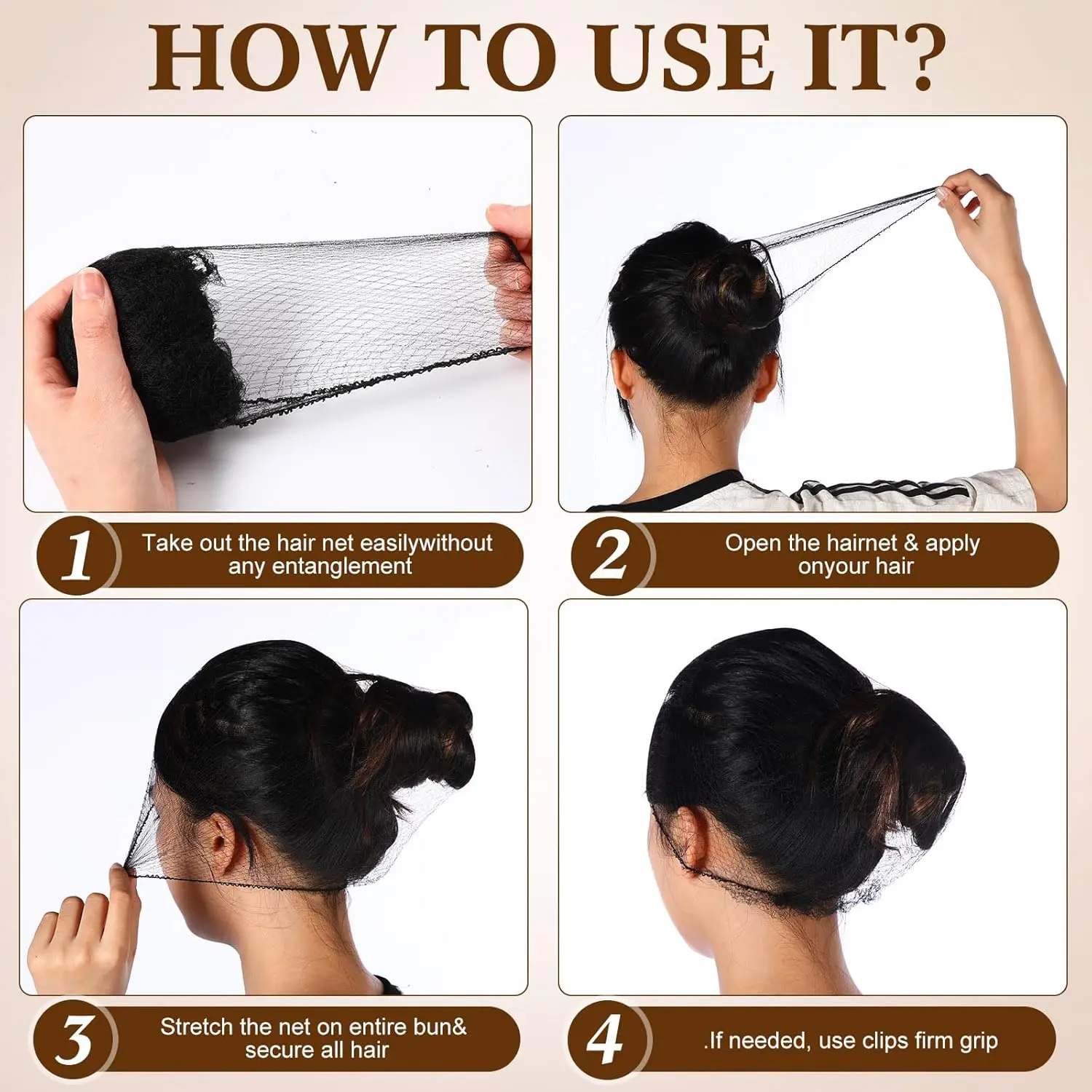 Thumbnail 2 - #33 Latest Elastic Wig Hair Nets Offers