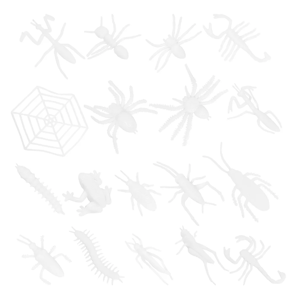 2 Sets Small Insect Playthings Insect Painting DIY Crafts Unfinished Insect Figurines DIY Insect Figures for Crafting Painting C