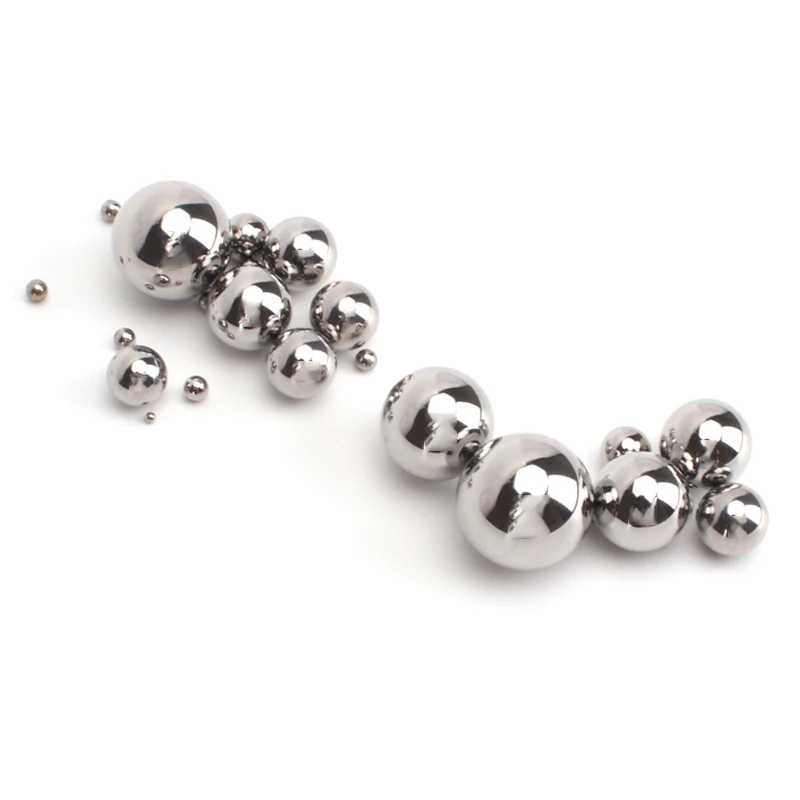 304 Stainless Steel Ball Solid Precision Bearing Balls Mini Round Bead Diameter 1/2/3/4/5/6/7/8/9/10mm Slingshot Marbles