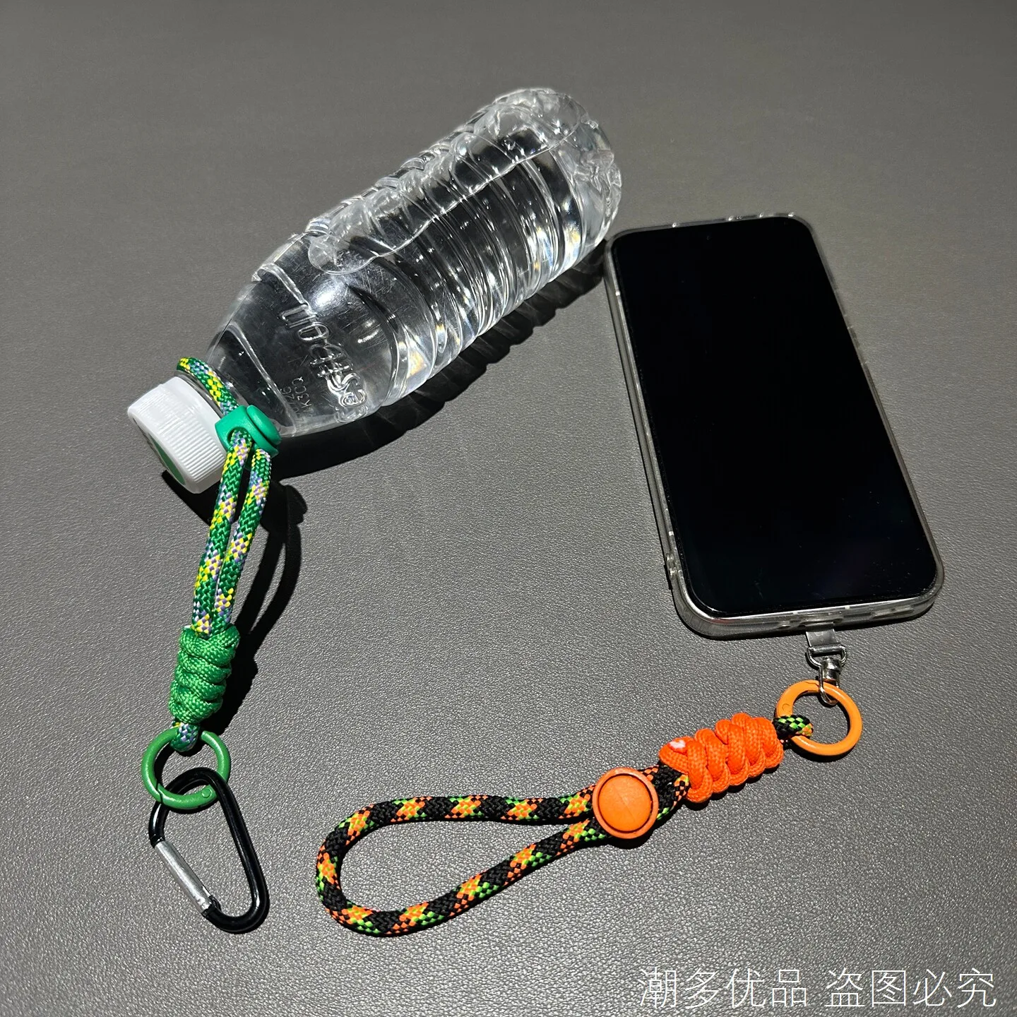 Handmade Multi-Purpose Small Pendant Woven Water Cup Lanyard Kettle Nipple Bag Backpack Hanging Mobile Phone Strap
