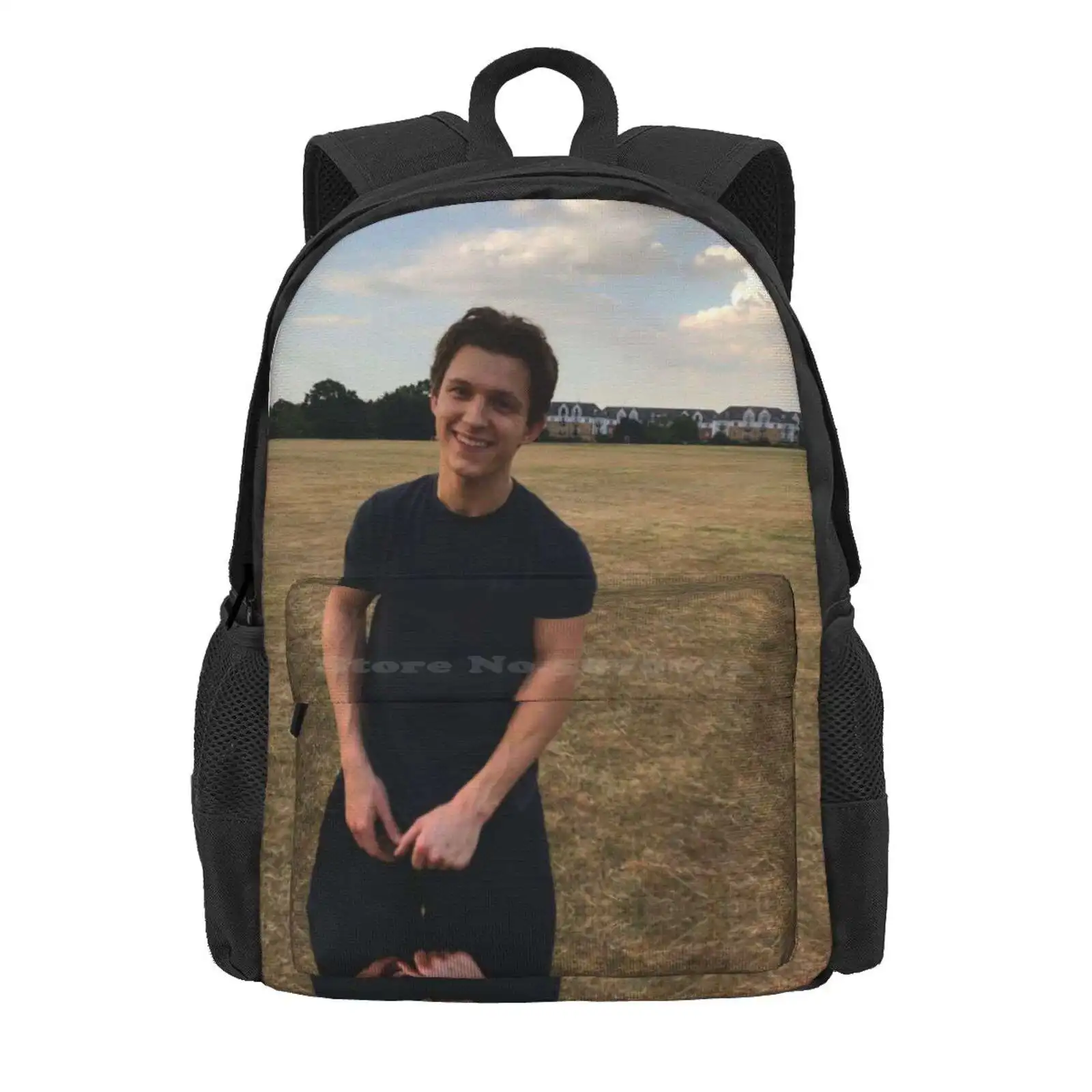 Tom Holland Hot Sale Schoolbag Backpack Fashion Bags Tom Holland Peter Parker Far From Home Homecoming